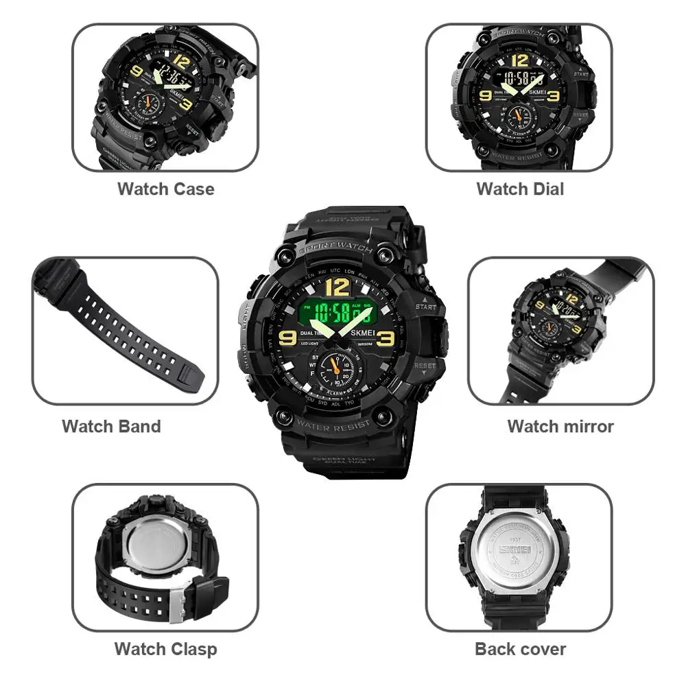 Vintage Men Military Watch - Image 5