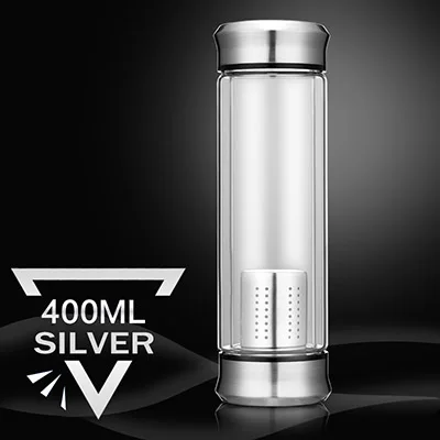 Glass Water Bottle With Loose tea filter - Image 9