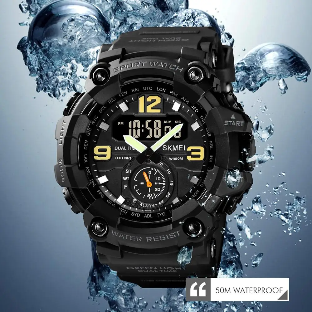 Vintage Men Military Watch - Image 2