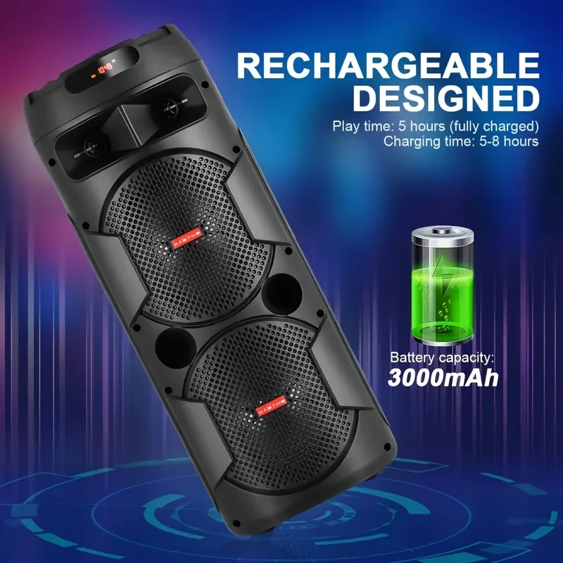 Wireless 8000W Outdoor Party Sound System - Image 6