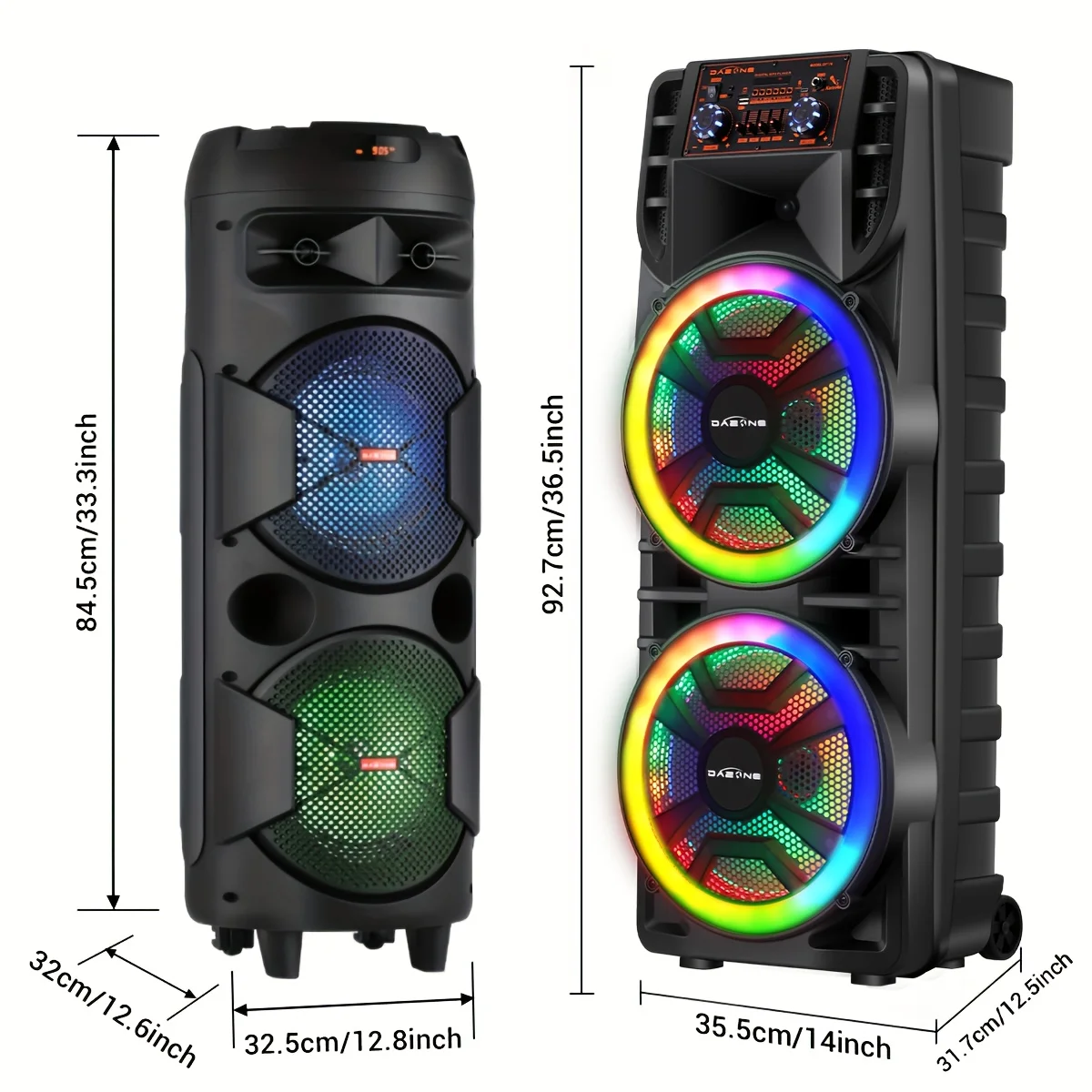 Wireless 8000W Outdoor Party Sound System - Image 2