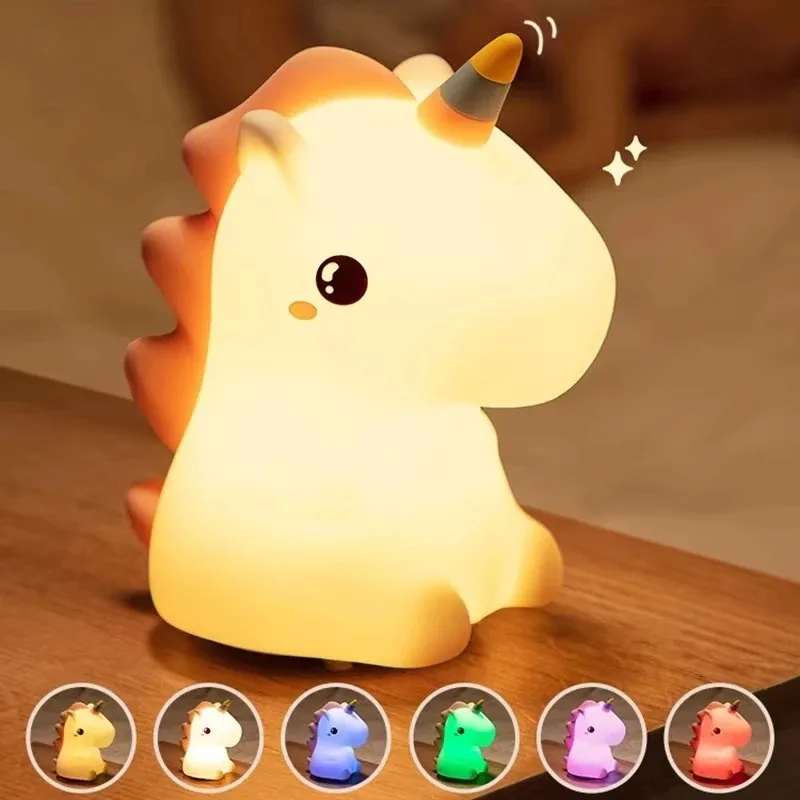 Cartoon Animal USB Moon Night Lamp for Kids - Image 2