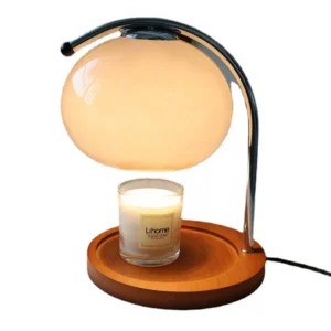 Ceramic Candle Warmer Lamp with Dimmer & UK Plug