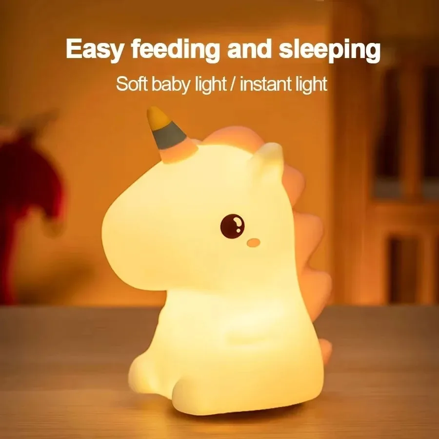 Cartoon Animal USB Moon Night Lamp for Kids - Image 3