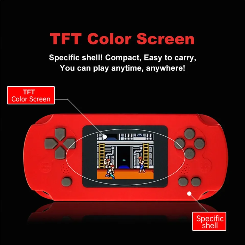 400-in-1 Mini Retro Handheld Console with 128 Built-in Games - Image 4
