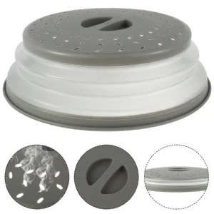 Reusable Vented Microwave Plate Cover 10.5 Inch BPA-Free