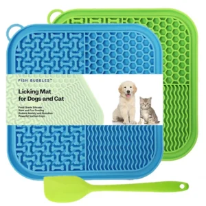 Silicone Lick Mat with Suction Cups for Dogs & Cats