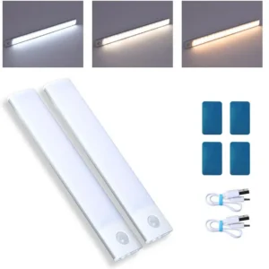 USB-C Motion Sensor Under-Cabinet Lights (2-Pack)