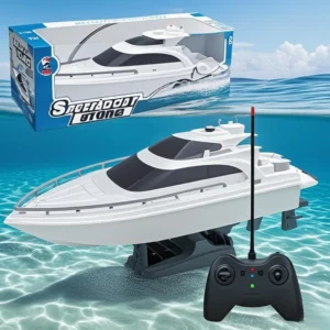 High-Speed Remote Control Electric Boat Toy for Kids