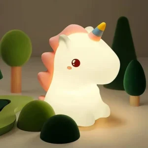 Cartoon Animal USB Moon Night Lamp for Kids