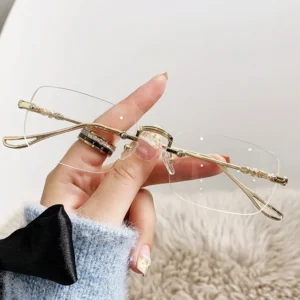 Anti Blue-Light Browline Glasses | Non-Prescription