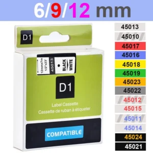 Dymo D1 Label Tapes for LM160 & LM280 Printers
