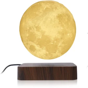 Levitating 3D Printed Moon Lamp with Touch Control