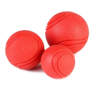 Durable Rubber Pet Ball for Cats & Dogs