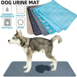 Washable Reusable Dog Pee Pad with Non-Slip Bottom