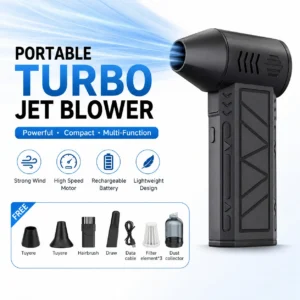 Cordless 2-in-1 Turbo Jet Fan Blower & Vacuum Cleaner