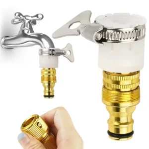 Universal Garden Tap Adapter for Hose Fittings