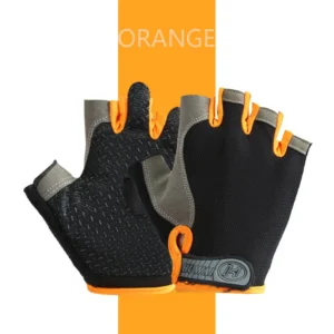 Breathable Half-Finger Gym Gloves for Men & Women
