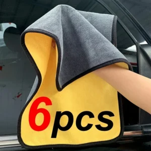 Thick Microfiber Cleaning Cloths for Car & Home