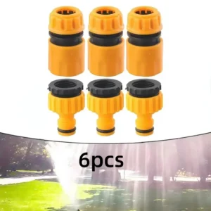 Garden Hose Quick Connector for 3/4 & 1/2 Inch Taps