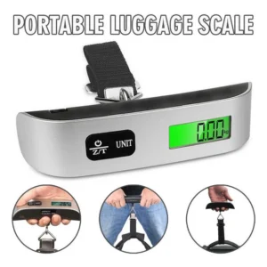 Digital Luggage Scale 50kg Handheld Travel Weighing Device