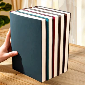 A5 Soft Touch Notebook with Waterproof Cover, 120 Pages
